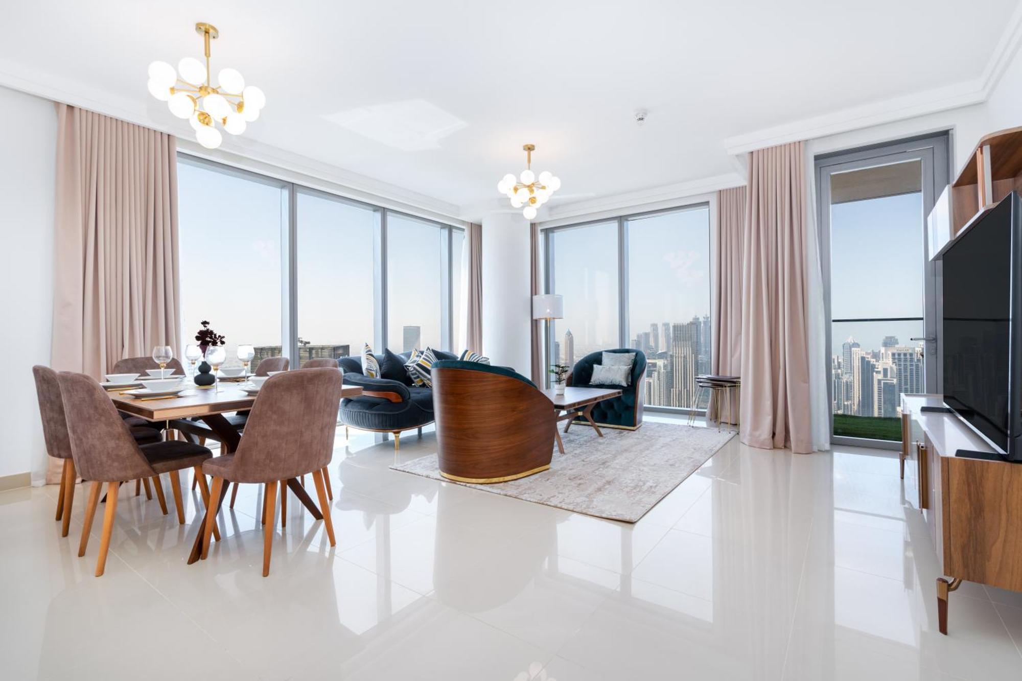 Lux Apt-Burj View Opp. Dxb Mall Dubaj Zewnętrze zdjęcie