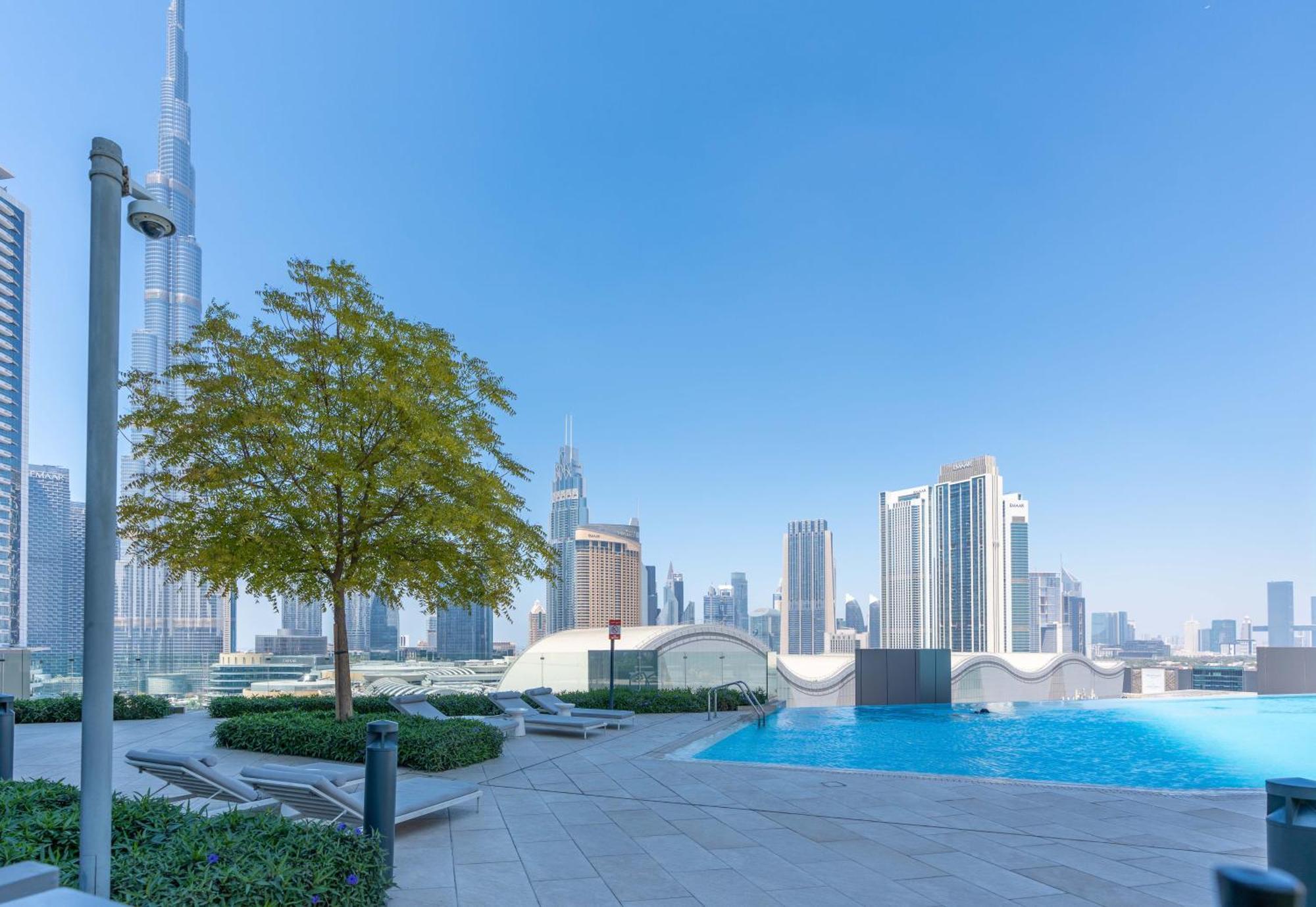 Lux Apt-Burj View Opp. Dxb Mall Dubaj Zewnętrze zdjęcie